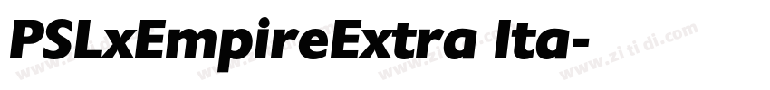 PSLxEmpireExtra Ita字体转换